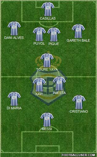 R.C. Recreativo de Huelva S.A.D. Formation 2012
