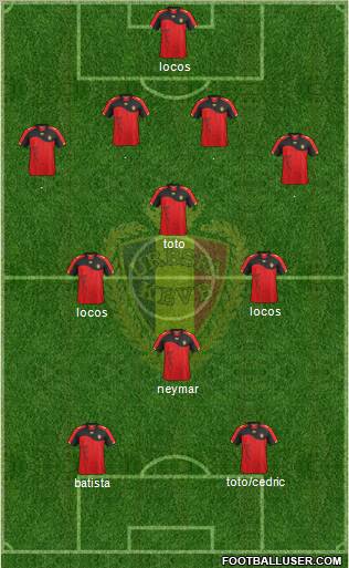 Belgium Formation 2012