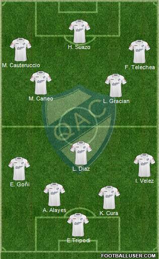 Quilmes football formation