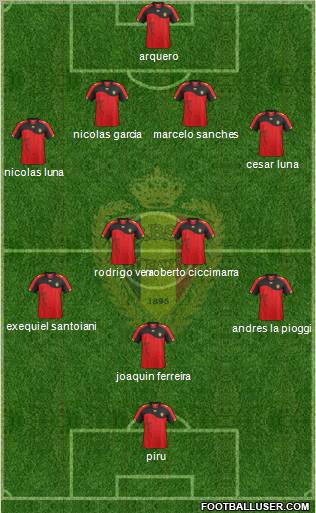 Belgium Formation 2012