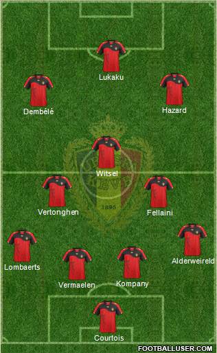 Belgium Formation 2012