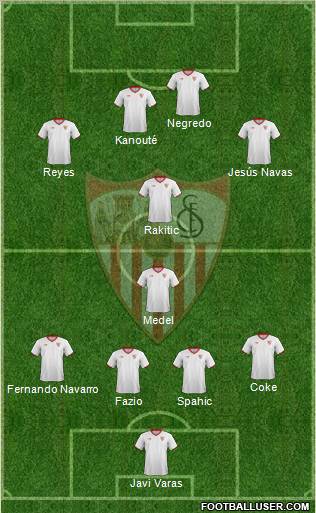 Sevilla F.C., S.A.D. Formation 2012