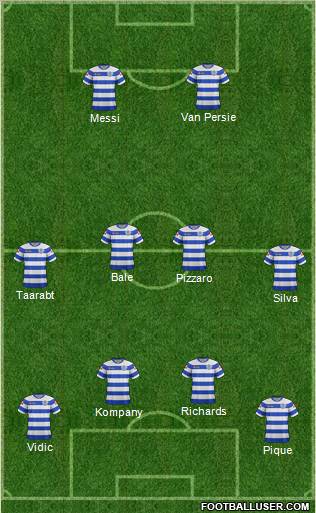 Queens Park Rangers Formation 2012