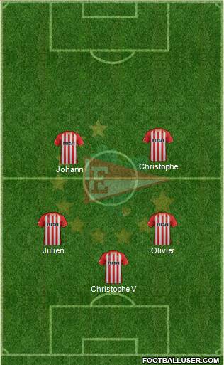Estudiantes de La Plata Formation 2012