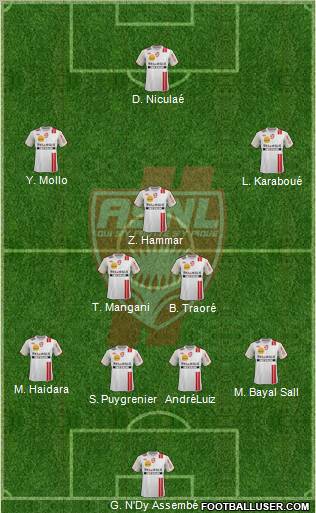 A.S. Nancy Lorraine Formation 2012