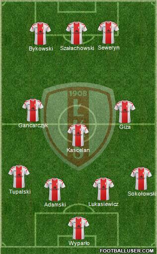 Lodzki Klub Sportowy Formation 2012