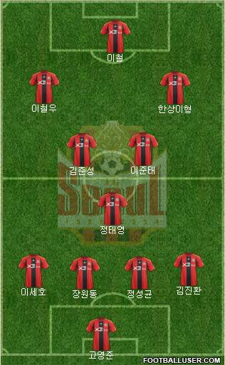 FC Seoul Formation 2012