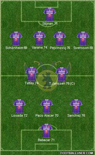 G. Beerschot Antwerpen Formation 2012