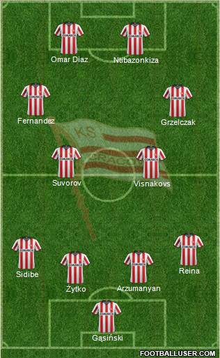 Cracovia Krakow Formation 2012