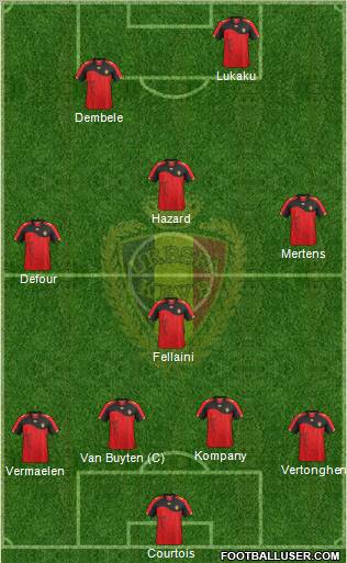 Belgium Formation 2012