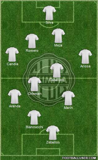 C Olimpia Formation 2012