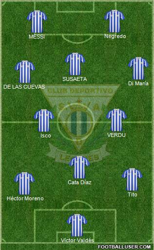 C.D. Leganés S.A.D. Formation 2012