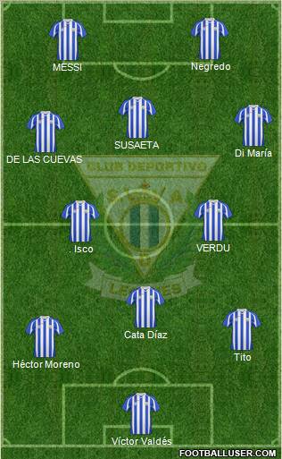 C.D. Leganés S.A.D. football formation