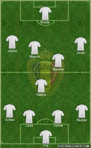 Belgium Formation 2012