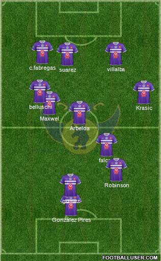 G. Beerschot Antwerpen Formation 2012