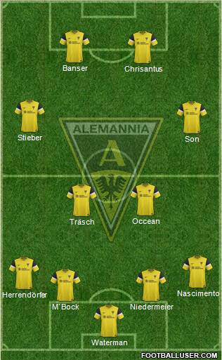 TSV Alemannia Aachen Formation 2012