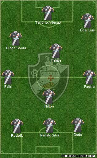 CR Vasco da Gama Formation 2012