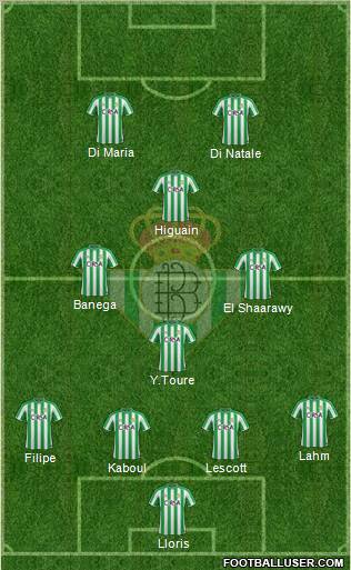 Real Betis B., S.A.D. Formation 2012