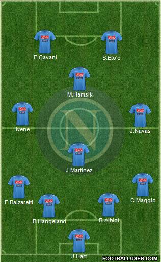 Napoli Formation 2012