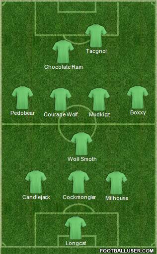 Pro Evolution Soccer Team Formation 2012