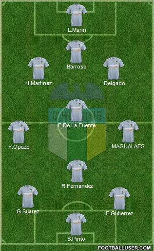 CD O'Higgins de Rancagua S.A.D.P. Formation 2012
