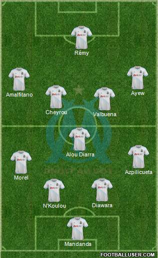 Olympique de Marseille Formation 2012