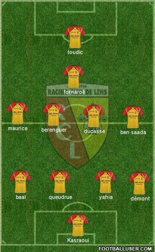 Racing Club de Lens Formation 2012
