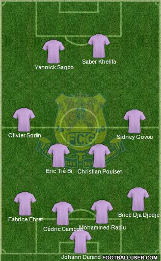 Football Club de Gueugnon Formation 2012