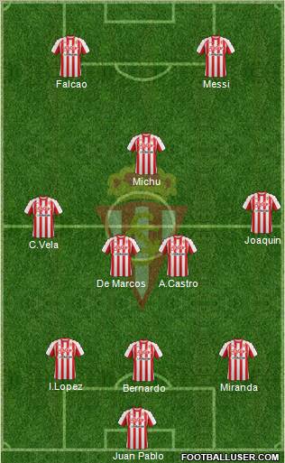 Real Sporting S.A.D. Formation 2012