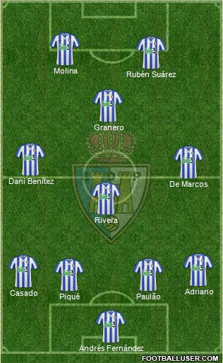S.D. Ponferradina Formation 2012