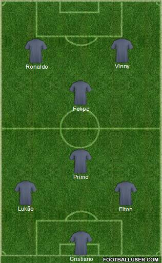 Pro Evolution Soccer Team Formation 2012