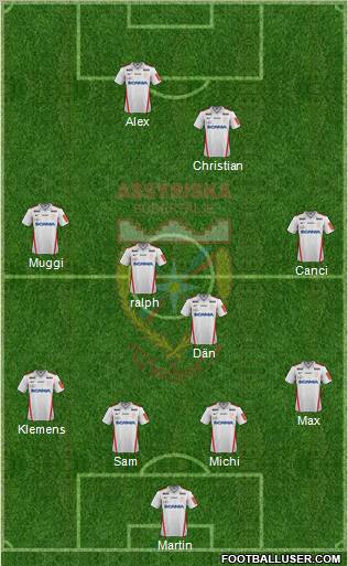 Assyriska Föreningen Södertälje Formation 2012