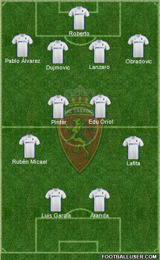 R. Zaragoza S.A.D. Formation 2012