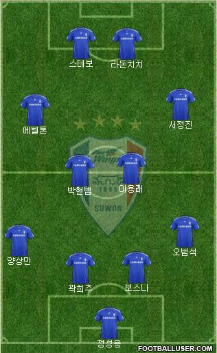 Suwon Samsung Blue Wings Formation 2012