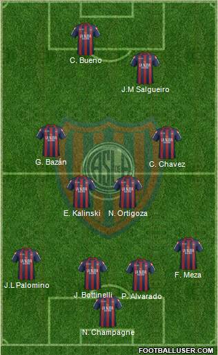San Lorenzo de Almagro Formation 2012