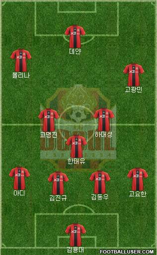 FC Seoul Formation 2012