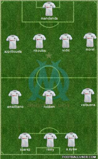 Olympique de Marseille Formation 2012