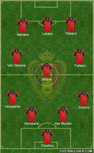 Belgium Formation 2012