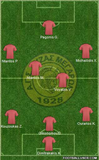 AGS Vyzas Megaron Formation 2012