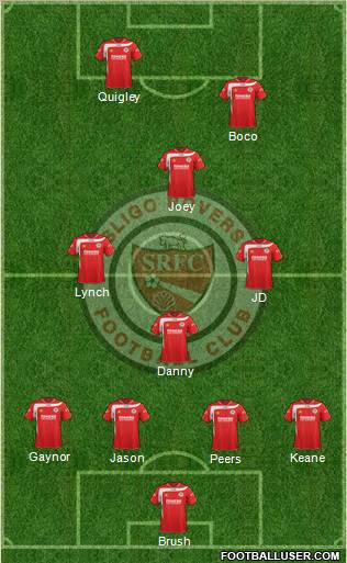 Sligo Rovers Formation 2012