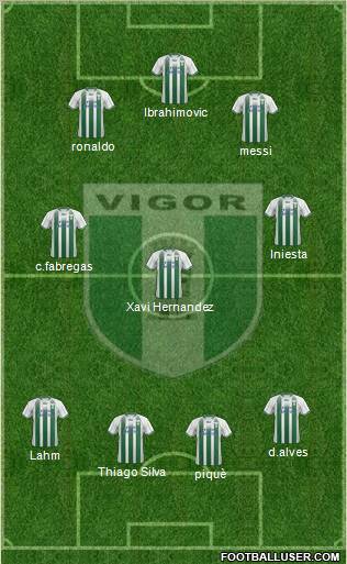 Vigor Lamezia Formation 2012