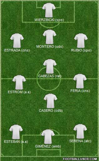 Pro Evolution Soccer Team Formation 2012