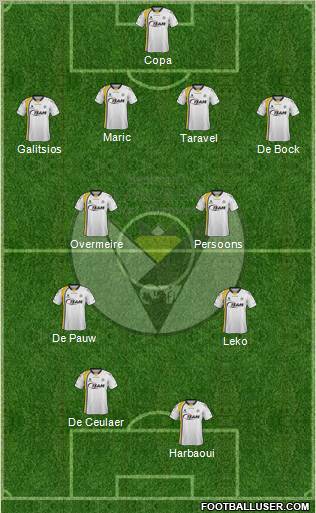 Sporting Lokeren OVl Formation 2012