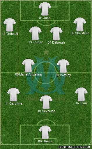 Olympique de Marseille Formation 2012
