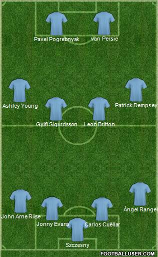 Pro Evolution Soccer Team Formation 2012