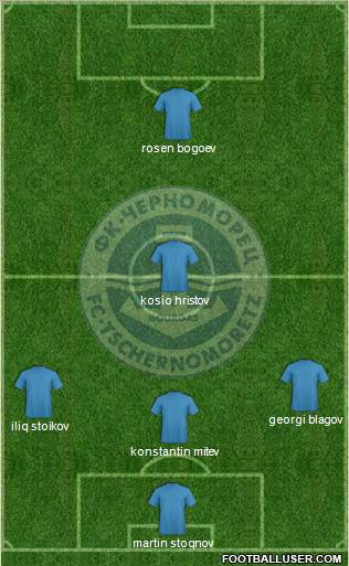 PSFC Chernomorets (Burgas) Formation 2012