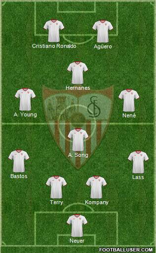 Sevilla F.C., S.A.D. Formation 2012