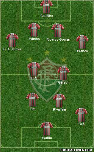 Fluminense FC Formation 2012