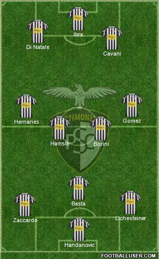 Portimonense Sporting Clube Formation 2012