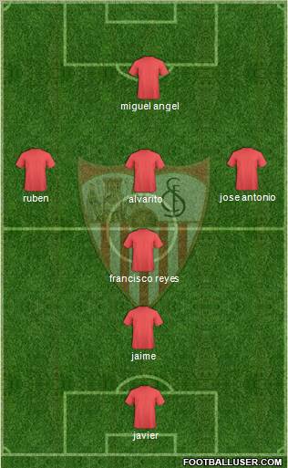 Sevilla F.C., S.A.D. Formation 2012
